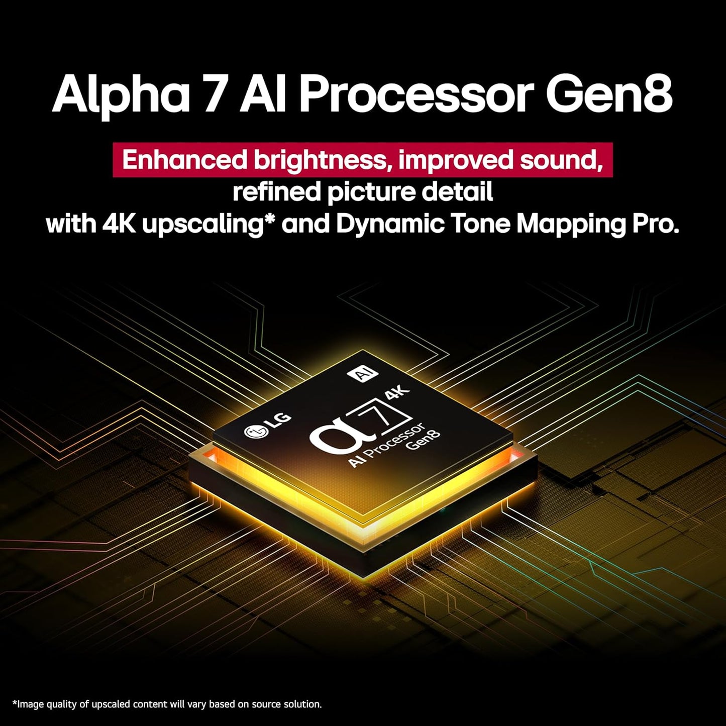 LG QNED82A 65" 4K Smart TV 2025 — Alpha 7 AI Gen8, HDR10 Pro, Filmmaker Mode, Alexa