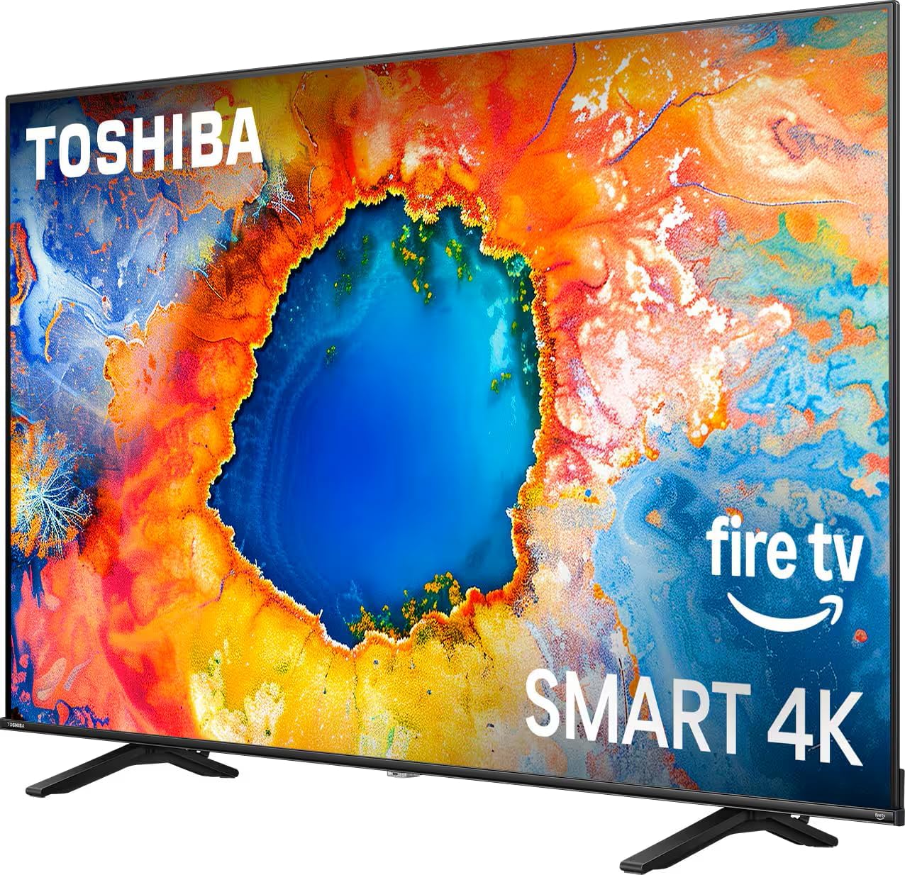 TOSHIBA 65" Class C350 4K UHD Smart Fire TV — Alexa Voice Remote, HDR, Streaming
