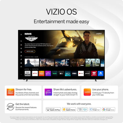 VIZIO 40" Full HD 1080p Smart TV — VIZIO OS, DTS Virtual:X, Google Cast, Bluetooth, Alexa
