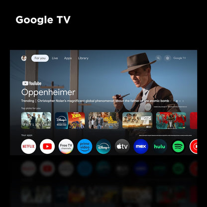 TCL QM7K 65" Mini LED QLED 4K Google TV 2025 — Halo Control, 144Hz, Game Accelerator 288, Alexa