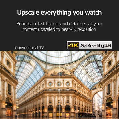 Sony BRAVIA 2 43" 4K Ultra HD LED Smart Google TV — 4K Processor X1, PS5 Features, AirPlay 2