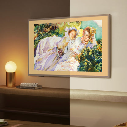 Hisense CanvasTV S7N 55" QLED 4K Google Smart TV — Art Mode, Hi-Matte, 144Hz, Dolby Vision