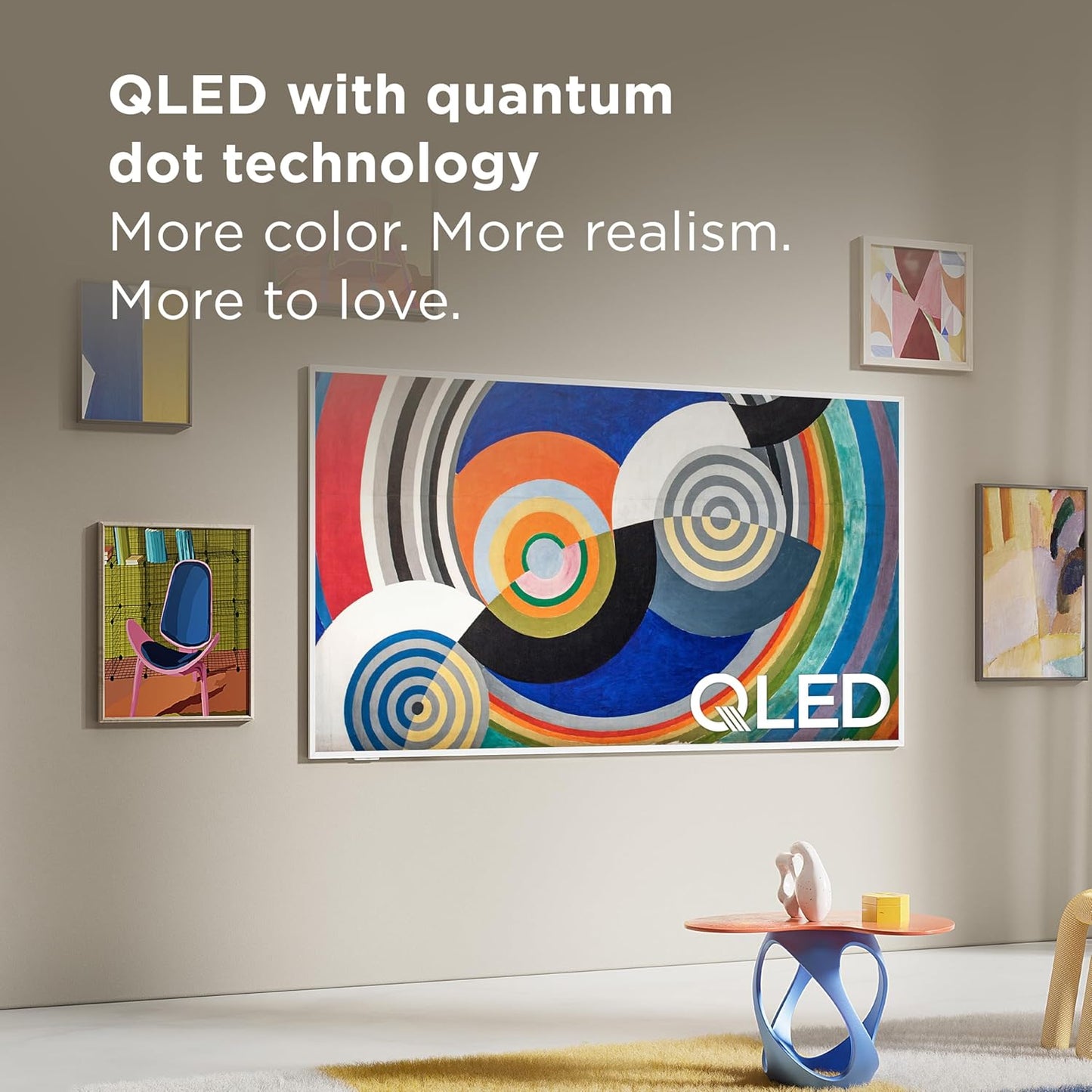 TCL NXTVISION 65" QLED 4K Smart Google TV 2024 — Art Frame, Dolby Vision IQ, 120Hz, Alexa