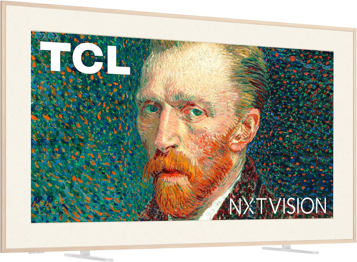 TCL NXTVISION 65" QLED 4K Smart Google TV 2024 — Art Frame, Dolby Vision IQ, 120Hz, Alexa