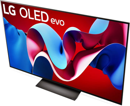 LG OLED evo C4 65" 4K Smart TV 2024 — α9 AI Gen7, Dolby Vision, 144Hz, G-Sync, Alexa