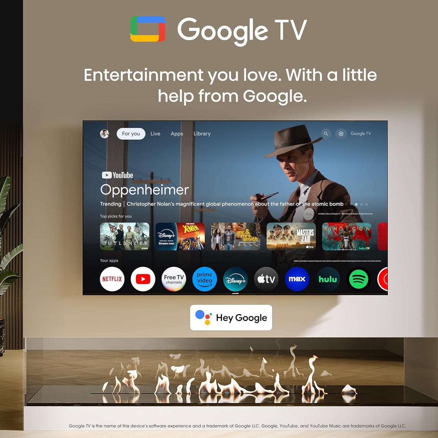 Hisense CanvasTV S7N 55" QLED 4K Google Smart TV — Art Mode, Hi-Matte, 144Hz, Dolby Vision