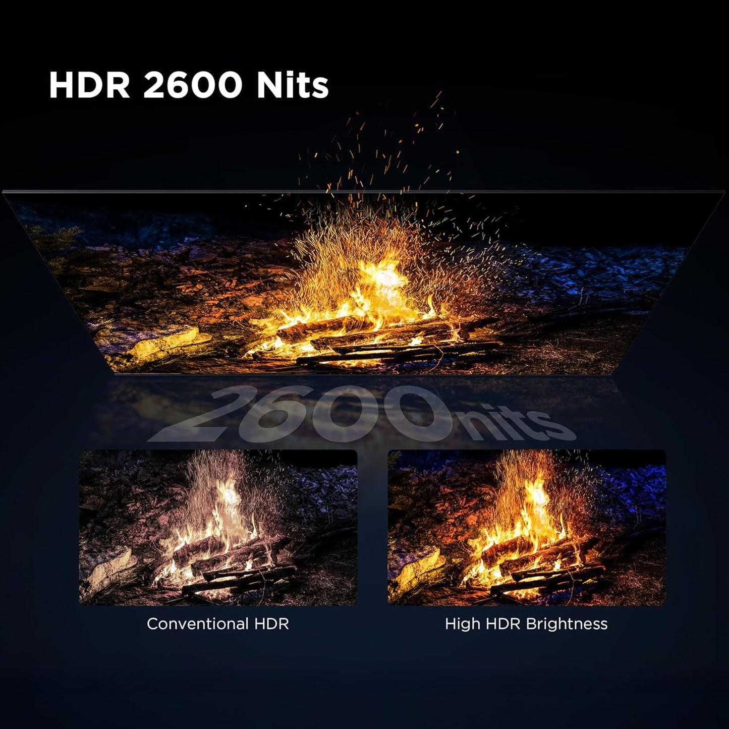 TCL QM7K 65" Mini LED QLED 4K Google TV 2025 — Halo Control, 144Hz, Game Accelerator 288, Alexa