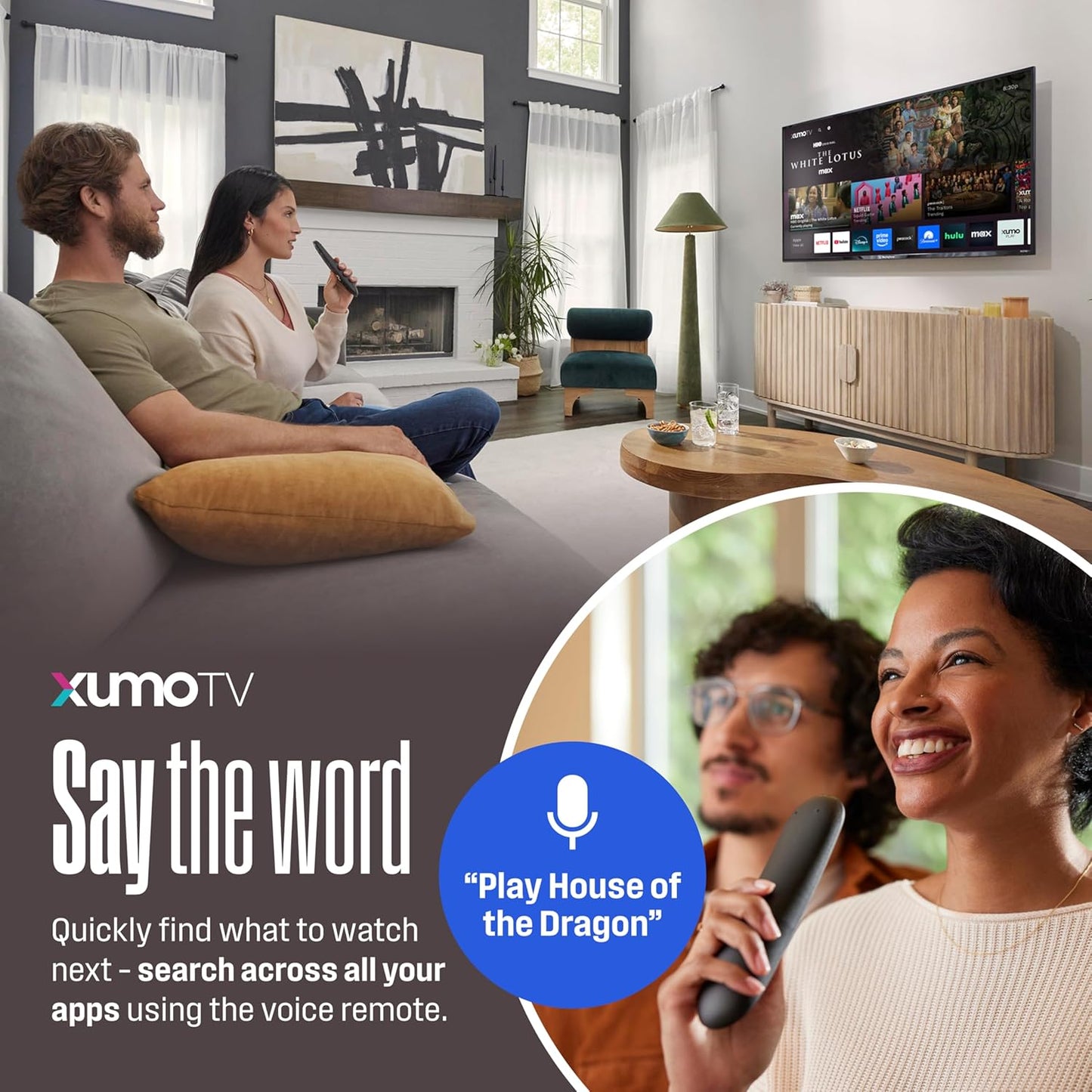 Westinghouse 24" Xumo Smart TV HD — Voice Remote, Dolby Atmos, AirPlay 2, Bluetooth