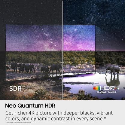 Samsung Neo QLED QN70F 55" 4K Smart TV 2025 — NQ4 AI Gen2, Pantone Color, 144Hz, Alexa