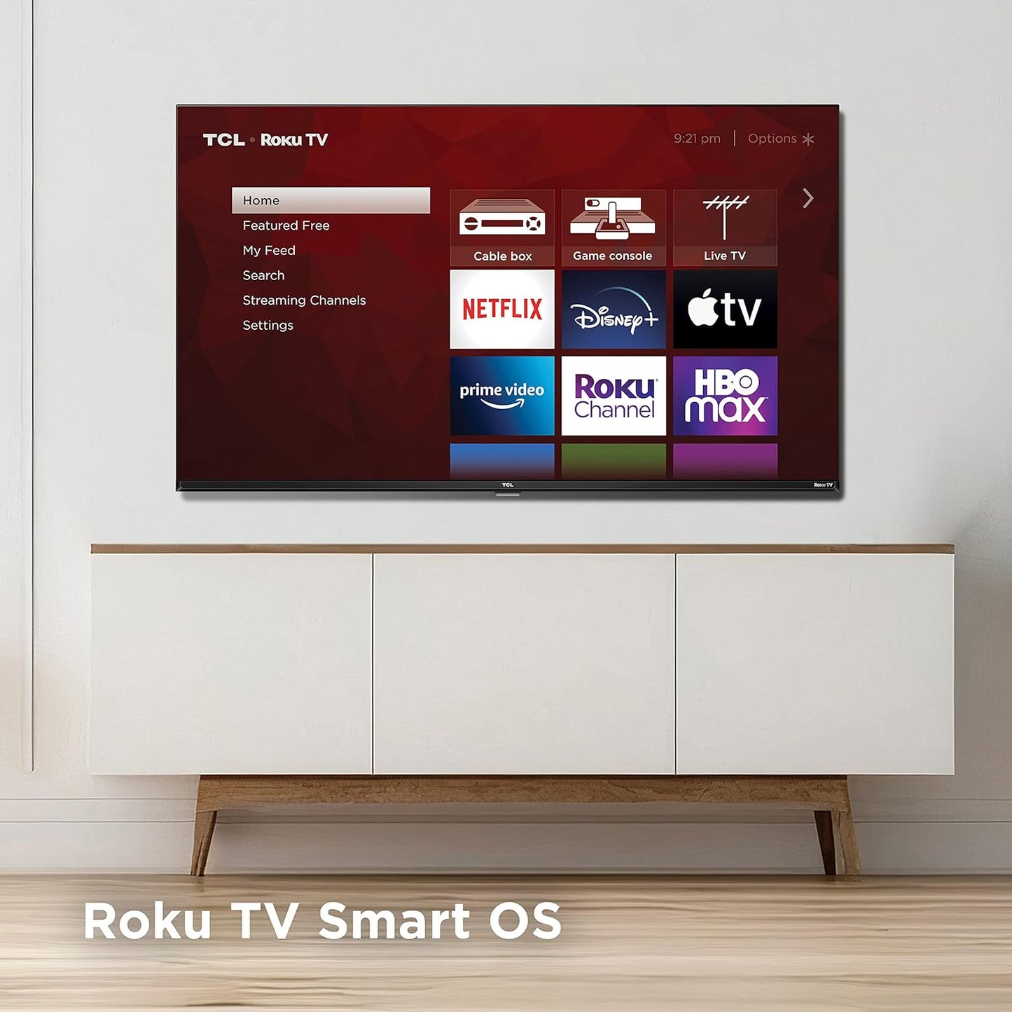 TCL S3 32" 1080p LED Smart Roku TV 2023 — Bezel-less, Game Mode, Alexa, Apple HomeKit