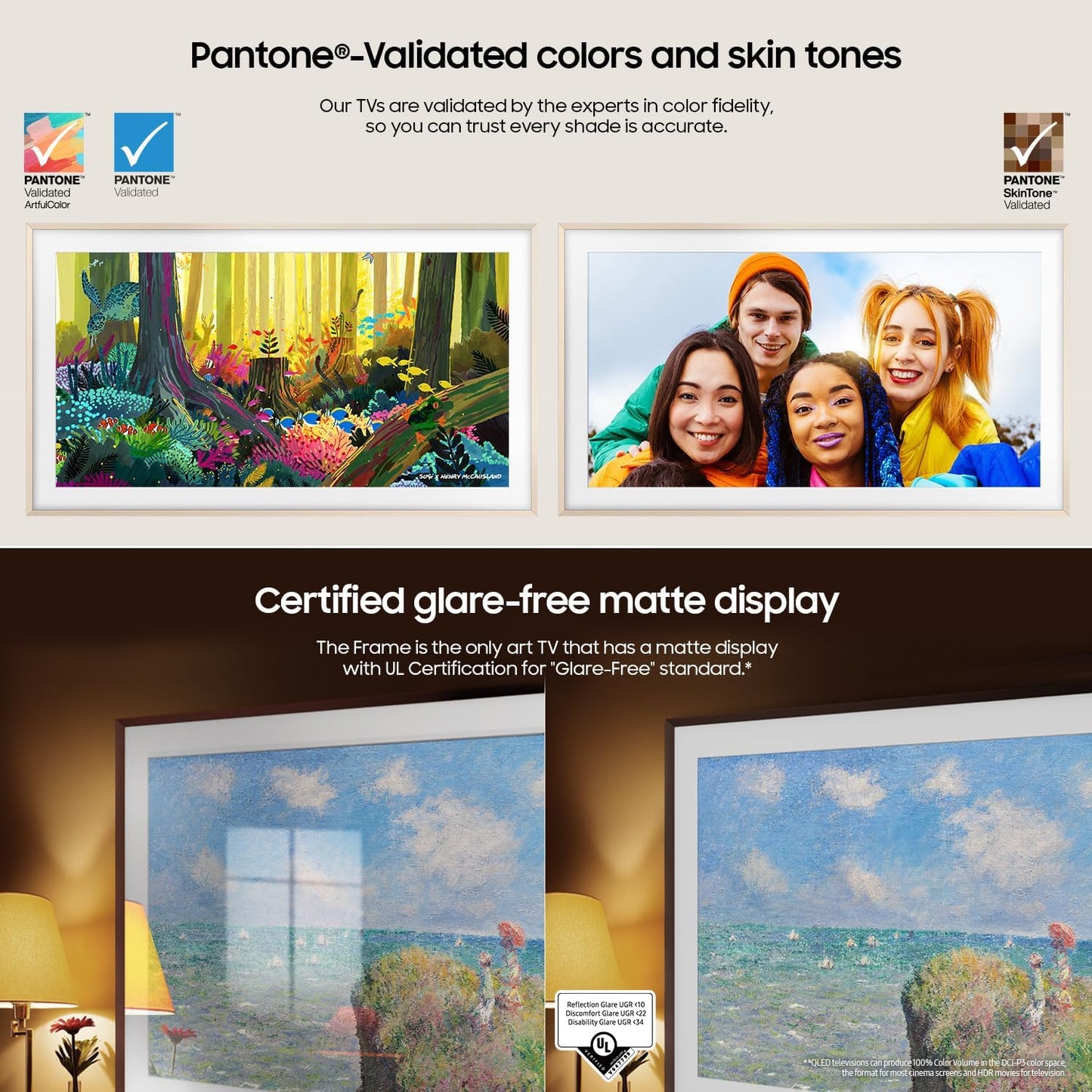 Samsung The Frame 55" QLED 4K Smart TV 2024 — Art Mode, Pantone Validated, Dolby Atmos, Alexa