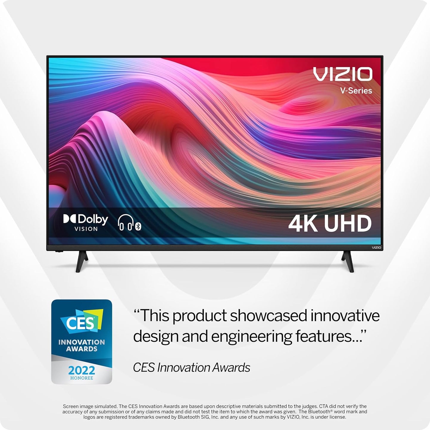 VIZIO V-Series 65" 4K UHD LED Smart TV — Dolby Vision, HDR10+, VRR Gaming, WatchFree+, Alexa