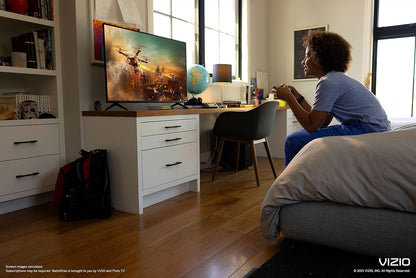 VIZIO 24" 1080p Smart TV (Renewed) — AirPlay, Chromecast, Streaming Channels