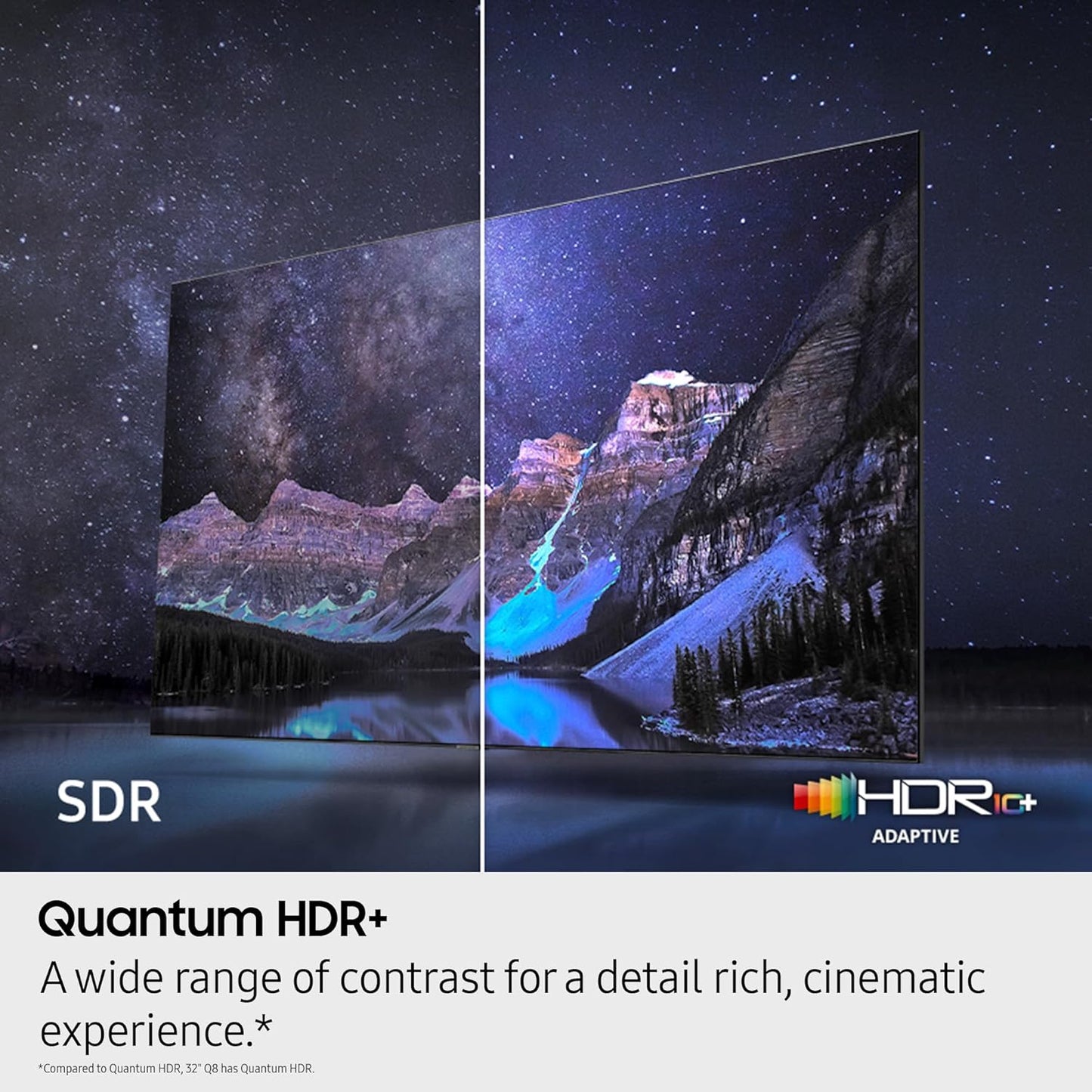 Samsung QLED Q8F 65" 4K Smart TV 2025 — Q4 AI Processor, Quantum Dot, 144Hz, Alexa