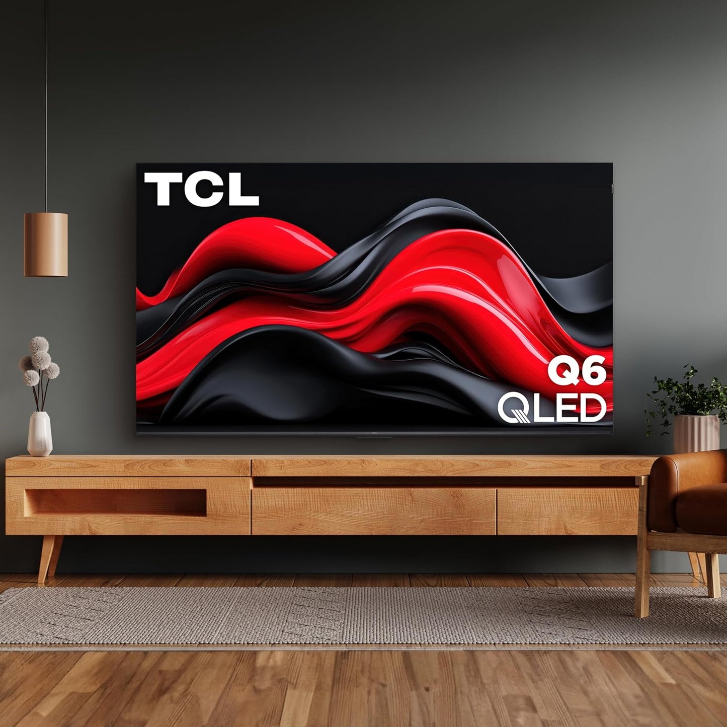 TCL Q65 98" QLED 4K Smart Google TV 2024 — Dolby Vision, 144Hz VRR, AIPQ PRO, Dolby Atmos