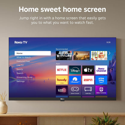 Roku Select Series 32" 1080p Full HD Smart TV — Voice Remote, AirPlay, Alexa