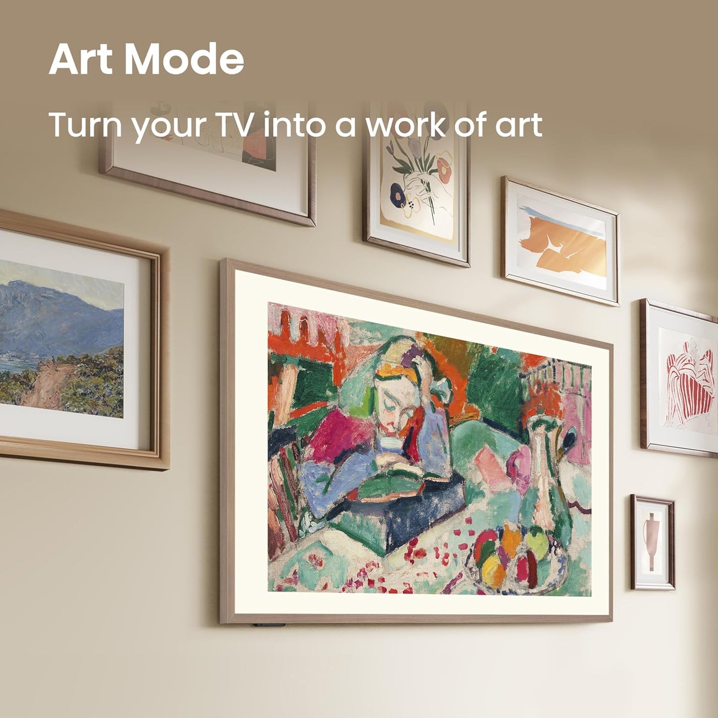 Hisense CanvasTV S7N 55" QLED 4K Google Smart TV — Art Mode, Hi-Matte, 144Hz, Dolby Vision