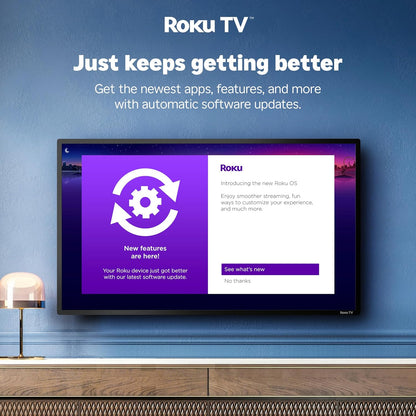 Hisense A4 32" HD Smart Roku TV — Dolby Audio, Full Array LED, Google Assistant, Alexa