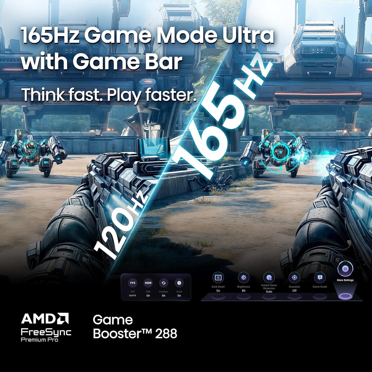 Hisense U8 55" Mini-LED ULED 4K Google Smart TV 2025 — 5000 Nits, 165Hz, Dolby Atmos