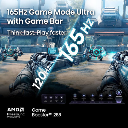 Hisense U8 55" Mini-LED ULED 4K Google Smart TV 2025 — 5000 Nits, 165Hz, Dolby Atmos