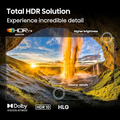 Hisense 50" E6 Cinema Series 4K Smart Fire TV 2025 — Hi-QLED, Dolby Vision, Dolby Atmos, Alexa