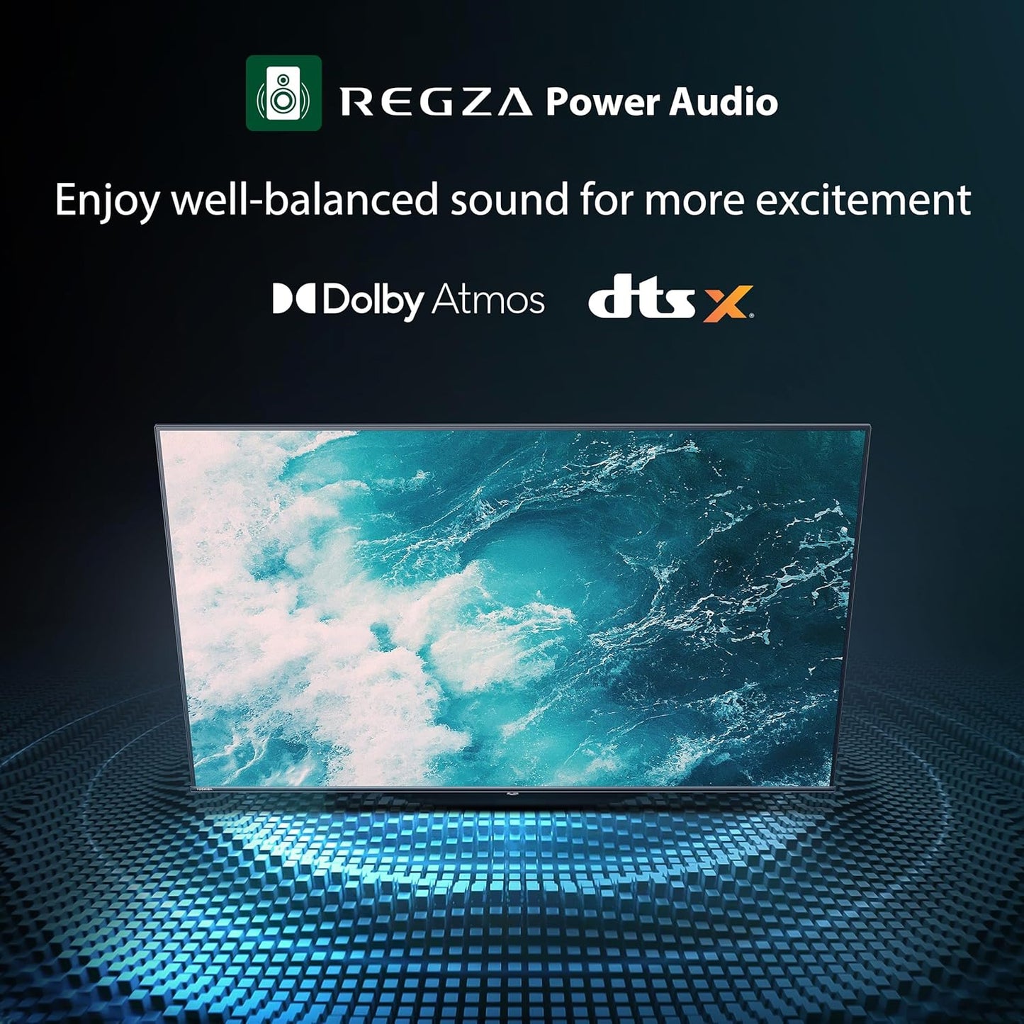 Toshiba V35 32" FHD Smart Fire TV — Alexa, REGZA Engine, DTS Virtual:X, Bezel-less