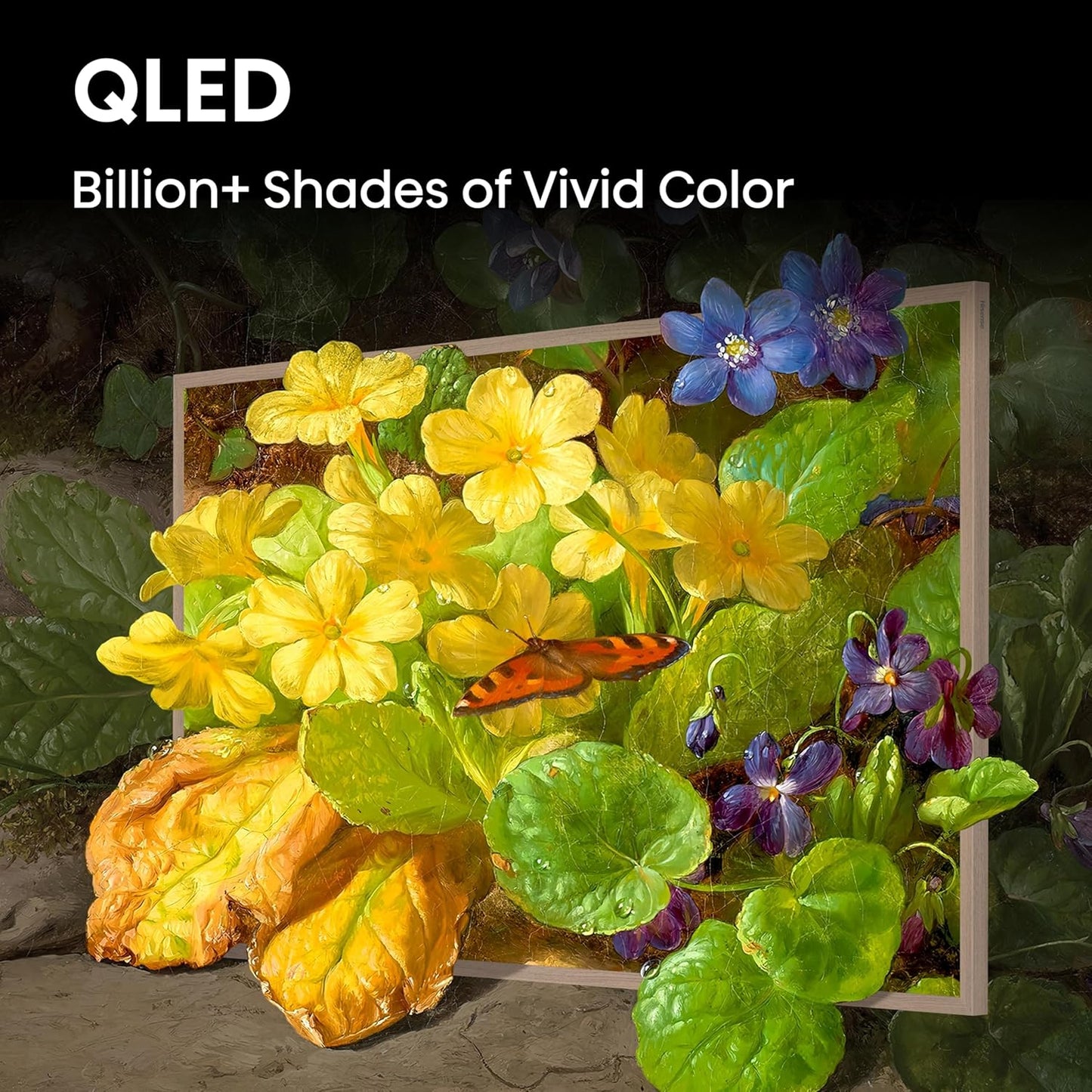 Hisense CanvasTV S7N 55" QLED 4K Google Smart TV — Art Mode, Hi-Matte, 144Hz, Dolby Vision