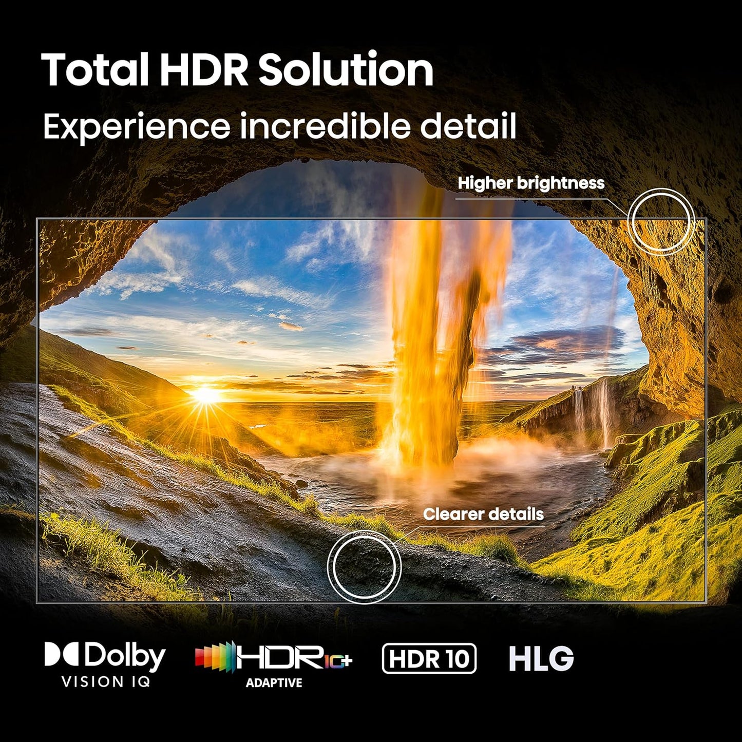 Hisense U6 55" Mini-LED 4K Smart Fire TV 2025 — QLED, 144Hz, Dolby Vision IQ, Alexa