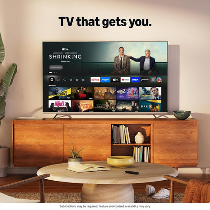 Hisense 50" E6 Cinema Series 4K Smart Fire TV 2025 — Hi-QLED, Dolby Vision, Dolby Atmos, Alexa