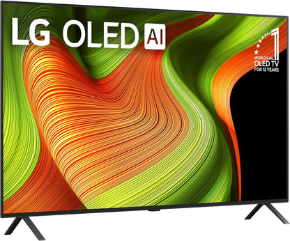 LG OLED B5 55" 4K Smart TV 2025 — α8 AI Gen2, Dolby Vision, 120Hz, G-Sync, Alexa